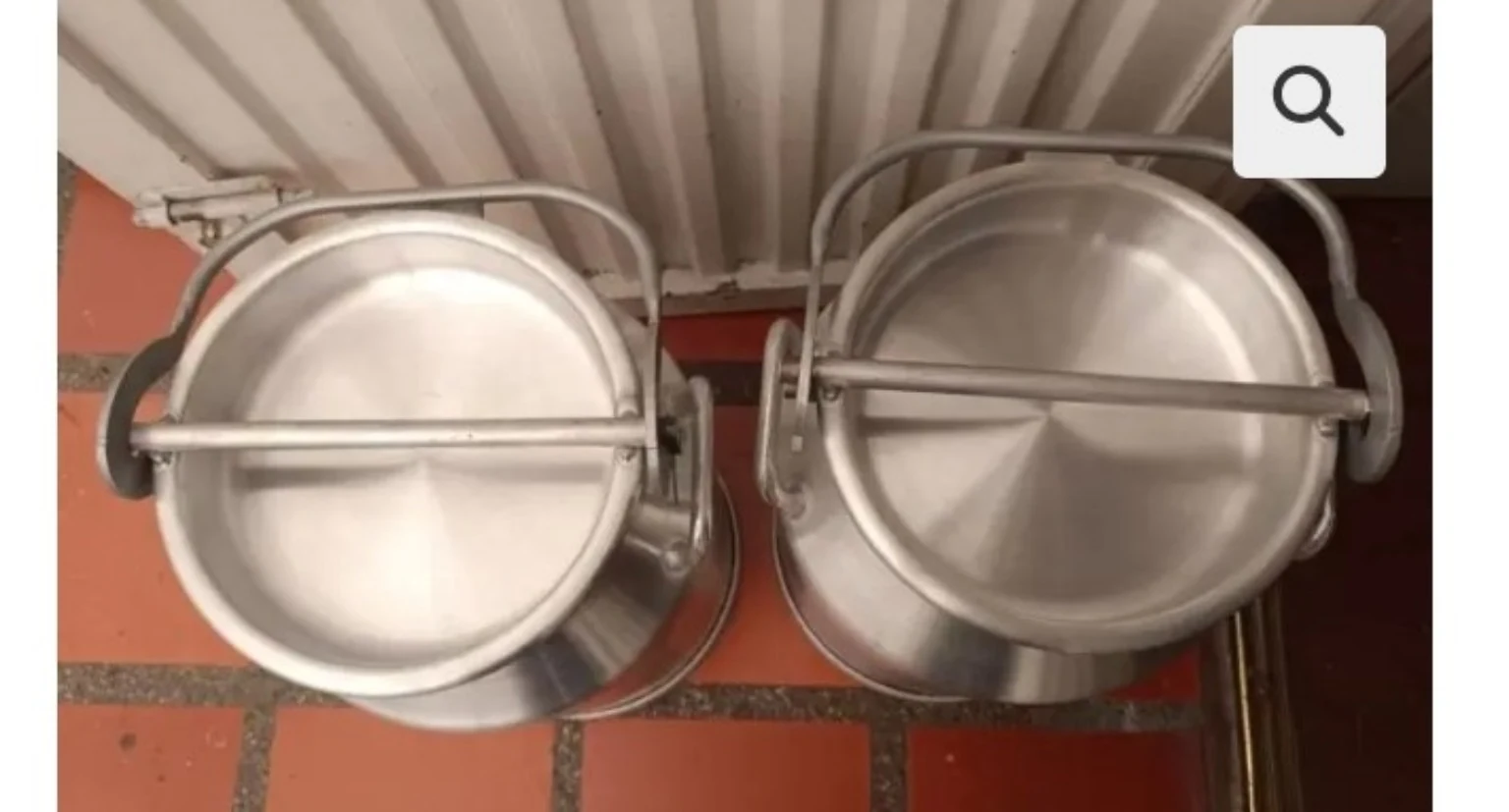 Cantinas de aluminio 30 litros con tapa hermética