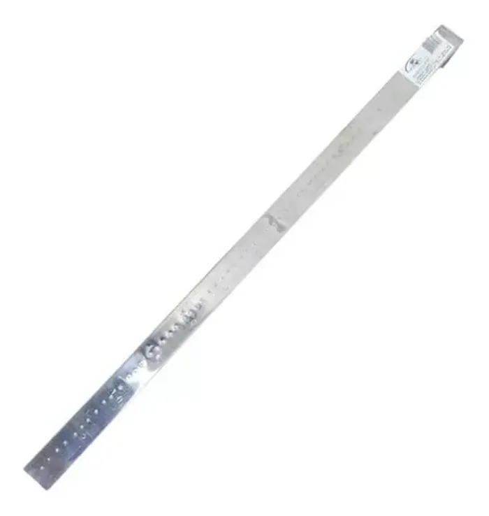 Regla medidora de leche, aluminio
