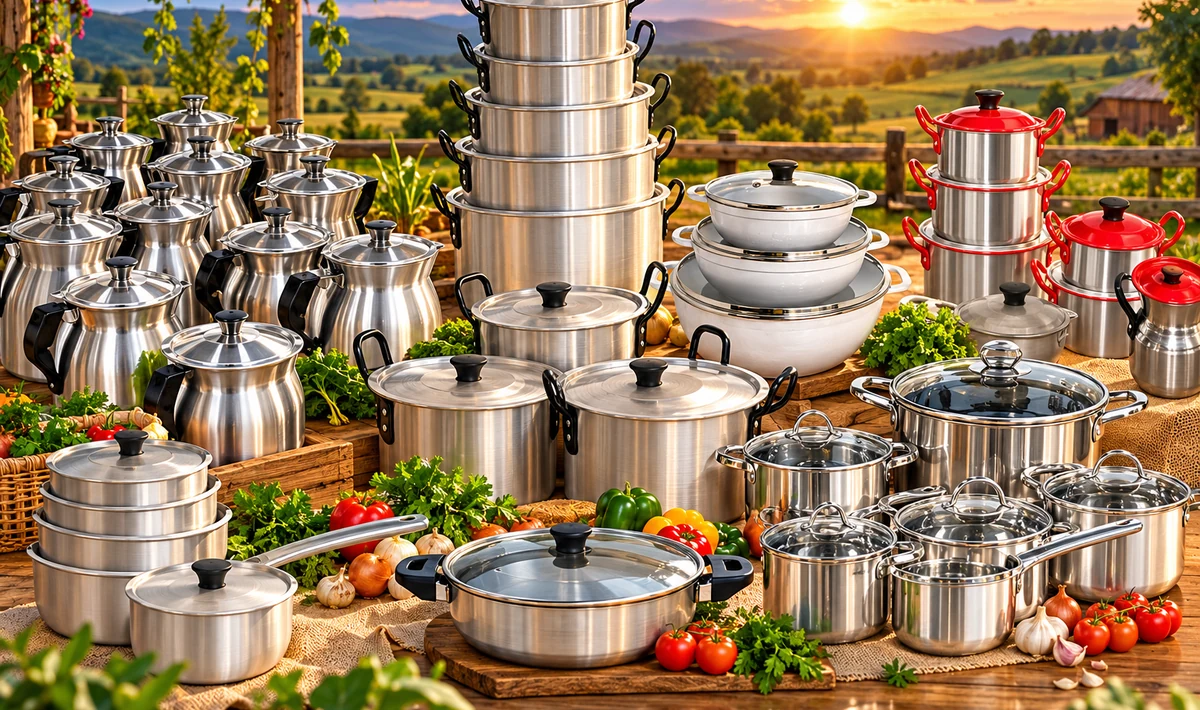 Catálogo de ollas de aluminio Hogar y Campo