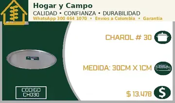 Charol # 30, código CH030