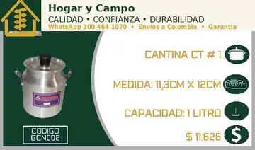 Cantina CT # 1, código GCN002