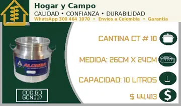Cantina CT # 10, código GCN007